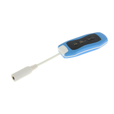 4GB Waterproof IPX8 MP3 Player with FM Radio function & Clip (Baby Blue)