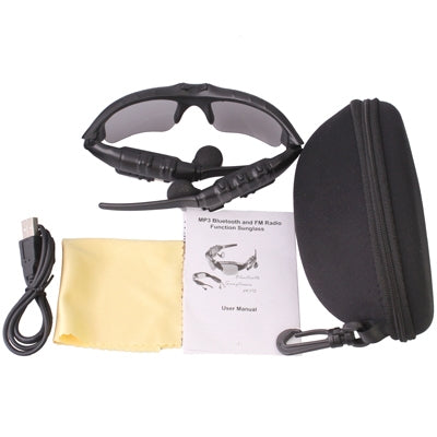 2 in 1 Bluetooth Sunglasses(Black)