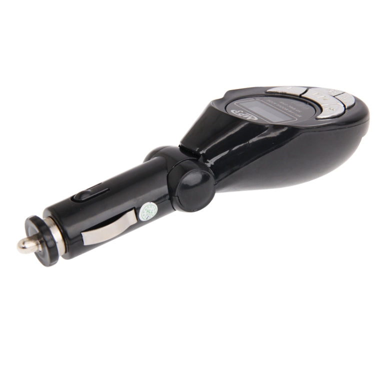 In Car 4 in 1 (SD Card) / USB MP3 Wireless FM Modulator Transmitter with LCD Display(Black)