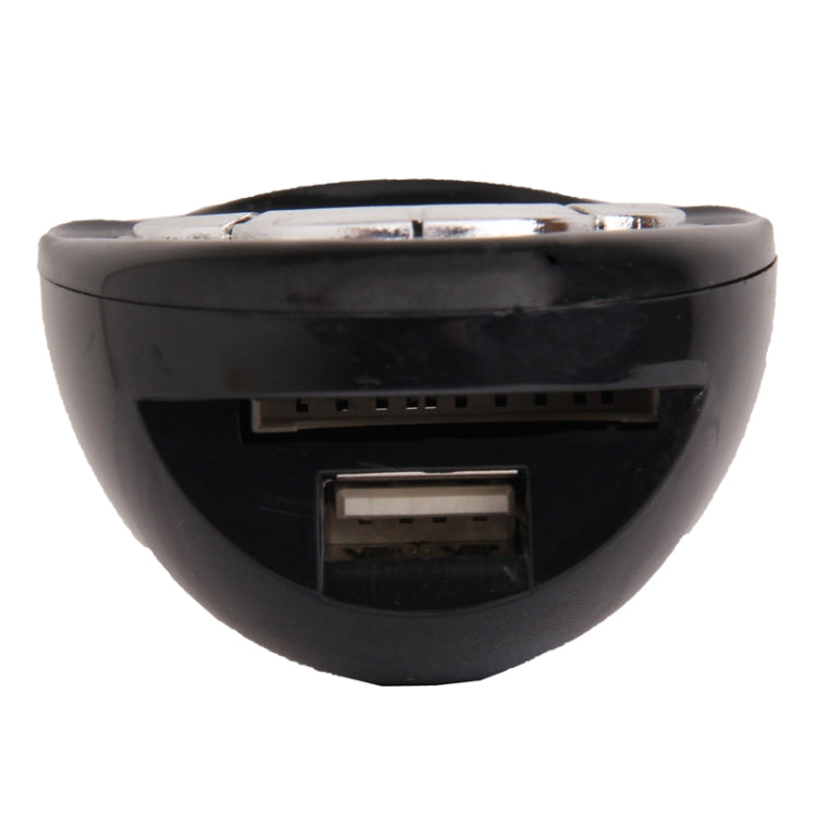 In Car 4 in 1 (SD Card) / USB MP3 Wireless FM Modulator Transmitter with LCD Display(Black)