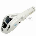 Car mp3 player FM Tranmistter(White)