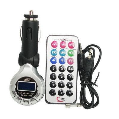 Car MP3 Player with FM Transmitter Supports SD MMC Card,MP3,USB flash disk