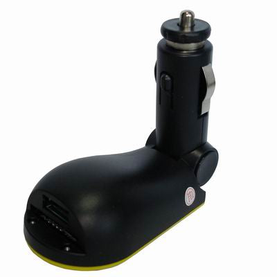 Car MP3 with Fm Transmitter, Remote,and support USB Flash Disk,SD Card(Yellow)