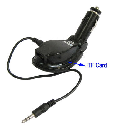2 in 1 Bluetooth Handfree Kit + Car MP3 Player with remote control, support TF Card, Usb flash disk(Black)