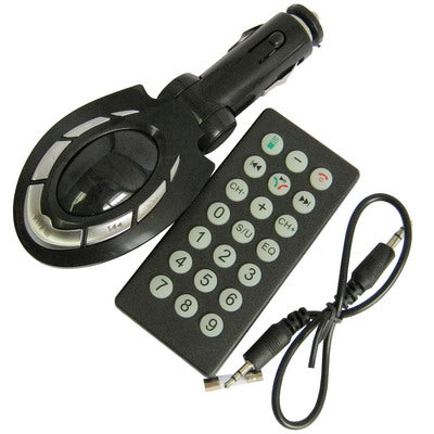 2 in 1 Bluetooth Handfree Kit + Car MP3 Player with remote control, support TF Card, Usb flash disk(Black)