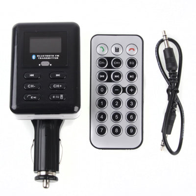 Car FM Transmitter with Bluetooth, Support SD Card & USB Flash Disk