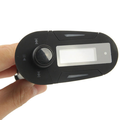 Car MP3 WMA USB SD/MMC Player Wireless FM Transmitter + Remote Control(Black)