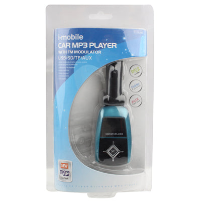 Car MP3 FM Transmitter, Supports USB Flash Disk & SD / TF / MMC Card