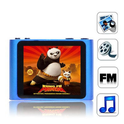 1.8 inch TFT Screen 4GB MP4 player, Support FM Radio, E-Book, Games