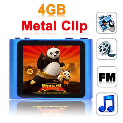 1.8 inch TFT Screen 4GB MP4 player, Support FM Radio, E-Book, Games