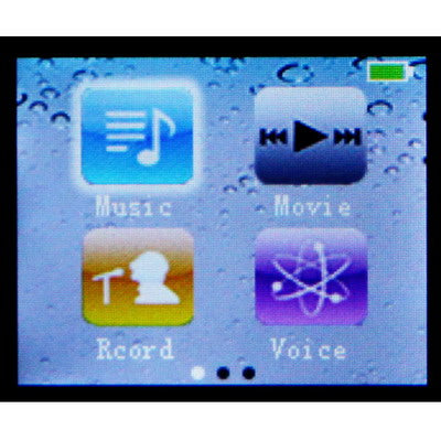 1.8 inch TFT Screen 4GB MP4 player, Support FM Radio, E-Book, Games
