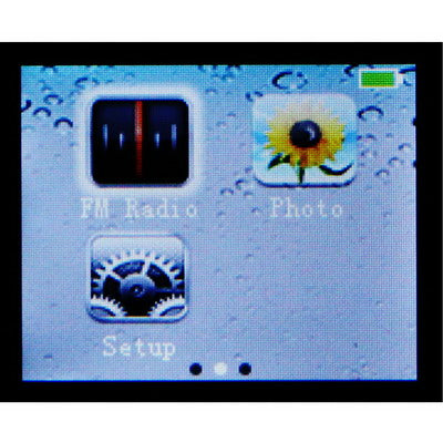 1.8 inch TFT Screen 4GB MP4 player, Support FM Radio, E-Book, Games