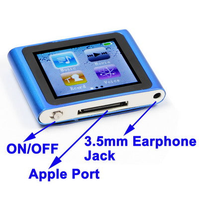 1.8 inch TFT Screen 4GB MP4 player, Support FM Radio, E-Book, Games