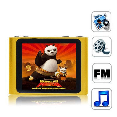 1.8 inch TFT Screen 4GB MP4 player, Support FM Radio, E-Book, Games