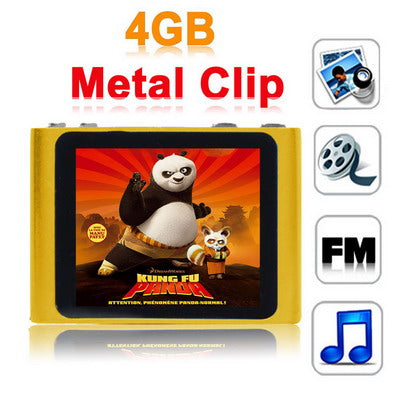 1.8 inch TFT Screen 4GB MP4 player, Support FM Radio, E-Book, Games
