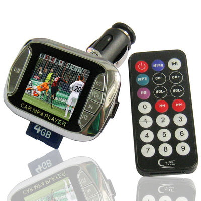 1.8 inch LCD Screen Car MP4 Player with FM Transmitter, Support SD Card, Built in Flash memory