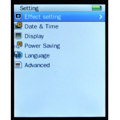 2.2 inch TFT Screen