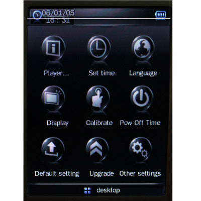 2.8 inch Touch screen