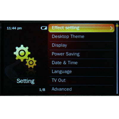 3.0 inch TFT Screen 4GB MP4 player with TF Card Slot, Support TV Out, FM Radio(Baby Blue)