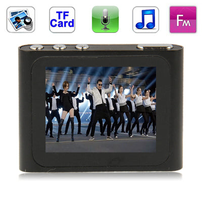 1.8 inch TFT Screen Metal MP4 Player with Clip & TF Card Slot, Support Recorder, FM Radio, E-Book and Calendar