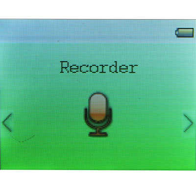 1.8 inch TFT Screen Metal MP4 Player with Clip & TF Card Slot, Support Recorder, FM Radio, E-Book and Calendar