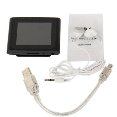 1.8 inch TFT Screen Metal MP4 Player with Clip & TF Card Slot, Support Recorder, FM Radio, E-Book and Calendar