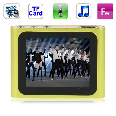 1.8 inch TFT Screen Metal MP4 Player with Clip & TF Card Slot, Support Recorder, FM Radio, E-Book and Calendar
