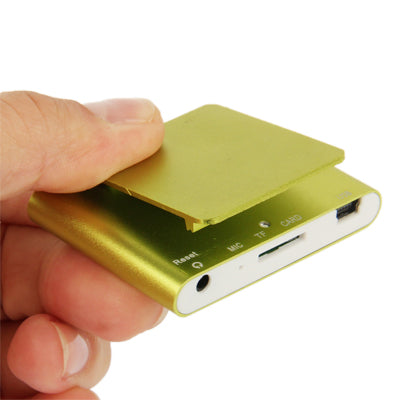 1.8 inch TFT Screen Metal MP4 Player with Clip & TF Card Slot, Support Recorder, FM Radio, E-Book and Calendar