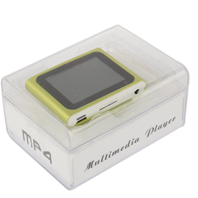 1.8 inch TFT Screen Metal MP4 Player with Clip & TF Card Slot, Support Recorder, FM Radio, E-Book and Calendar