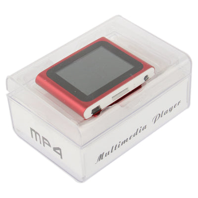 1.8 inch TFT Screen Metal MP4 Player with Clip & TF Card Slot, Support Recorder, FM Radio, E-Book and Calendar