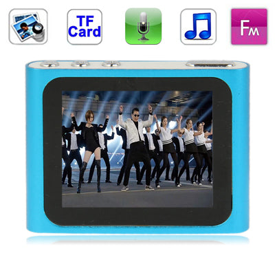 1.8 inch TFT Screen Metal MP4 Player with Clip & TF Card Slot, Support Recorder, FM Radio, E-Book and Calendar