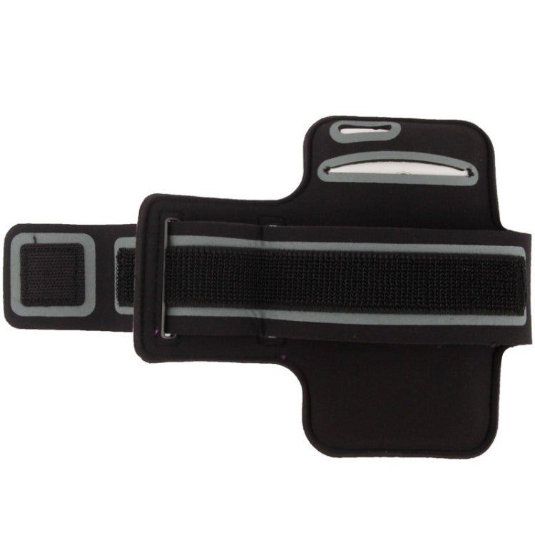 PU Sport Armband Case with Earphone Hole & Key Pocket for Galaxy S5 / G900 / HTC One / M7