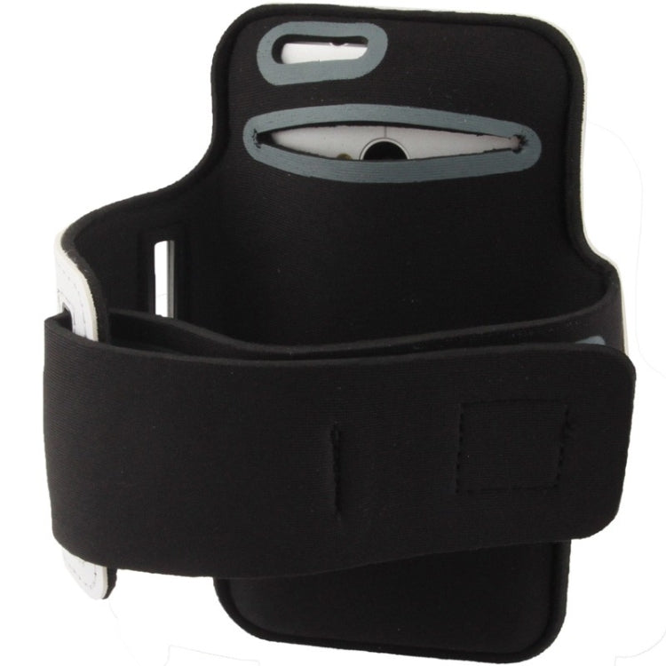 PU Sport Armband Case with Earphone Hole & Key Pocket for Galaxy S5 / G900 / HTC One / M7