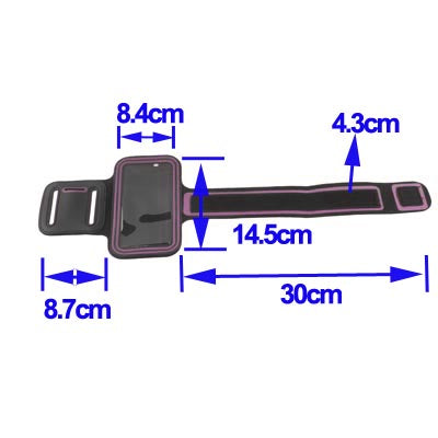Sports Armband Case with Earphone Hole for Galaxy S2 / i9100
