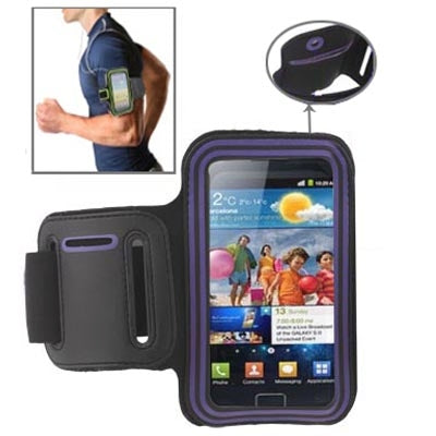 Sports Armband Case with Earphone Hole for Galaxy S2 / i9100