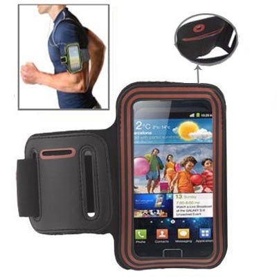 Sports Armband Case with Earphone Hole for Galaxy S2 / i9100