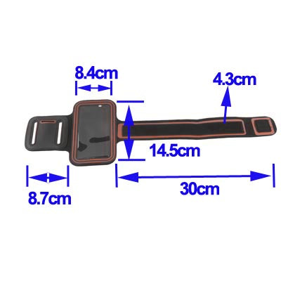Sports Armband Case with Earphone Hole for Galaxy S2 / i9100