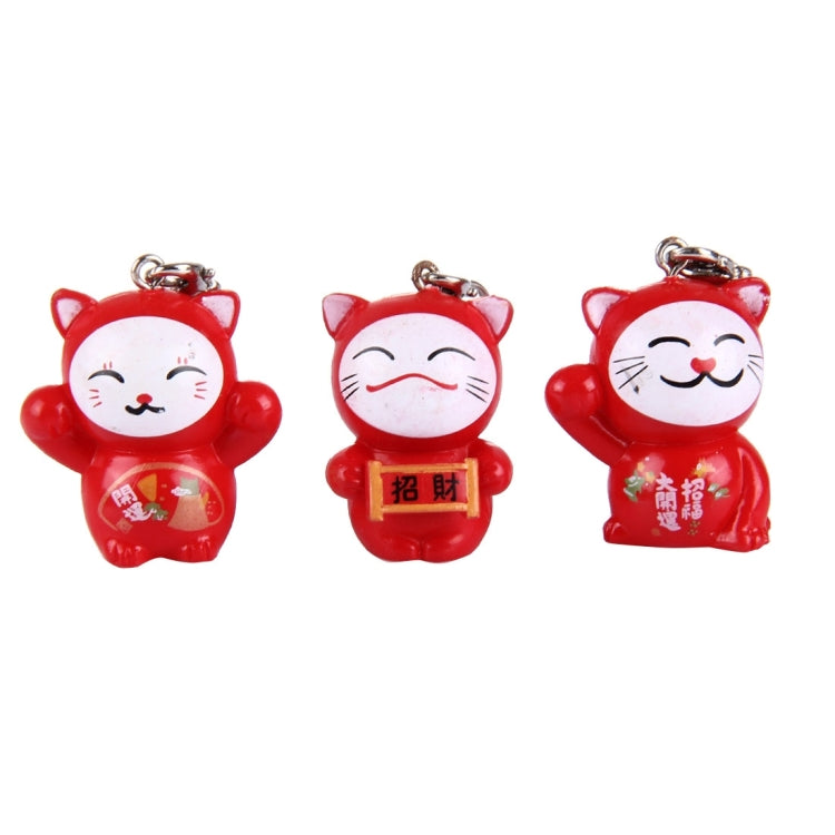 10 PCS Maneki Neko Style Mobile Phone Chain
