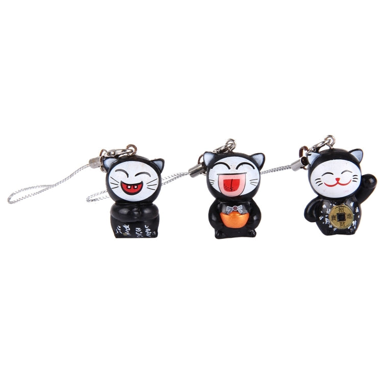10 PCS Maneki Neko Style Mobile Phone Chain