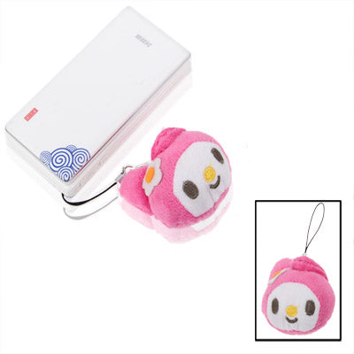Textile Series Folding Rabbit Shape Mobile Phone Chain