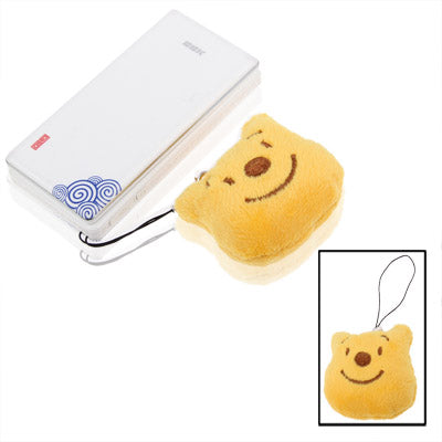 Textile Series Winnie the Pooh Shape Mobile Phone Chain