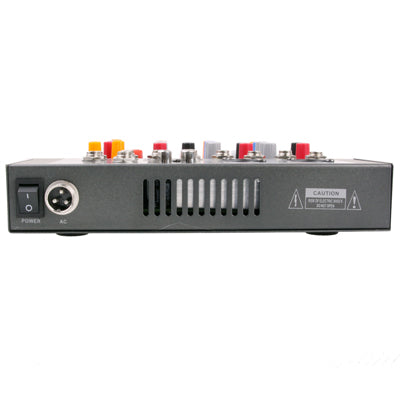 Professional 4 Channel Mixing Console and Aux Paths Plus Effects Processor