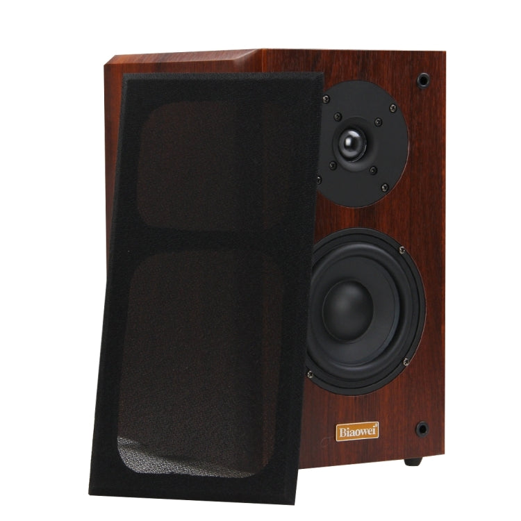 One Pair 30W 5 inch Bass Bookshelf Speakers for Home Theater