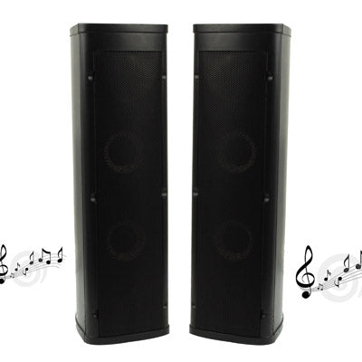 40W 3 inch Horn Speakers for Home Theater(Black)