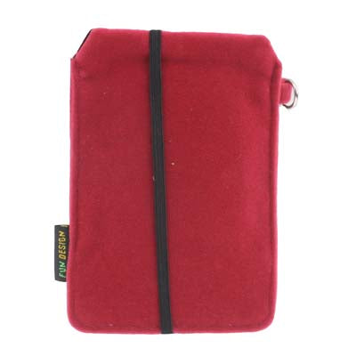 125x75mm Panda Style Soft Fabric Pouch Bag for Mobile Phone (Rosy)