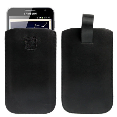 Leather Case / Carry Bag for Galaxy Note III / N9000 / Galaxy Note II / N7100 / Galaxy Note / i9220 / N7000 , Size: 16x9cm