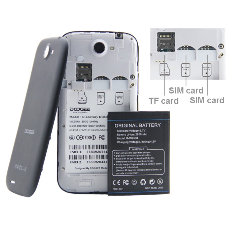 DOOGEE DISCOVERY 2 DG500C 4GB,