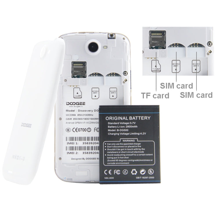 DOOGEE DISCOVERY 2 DG500C 4GB,