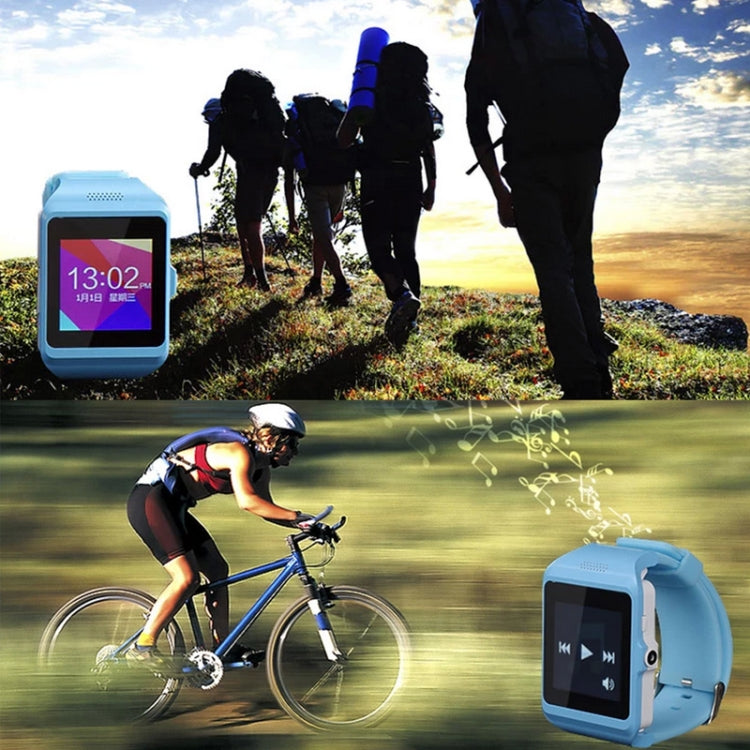 CL-W216 Upro3 GSM Smart Watch Phone, Pedometer / Sleep Monitor / Remote Capture / Bluetooth / FM Radio, Network: 2G(Black)