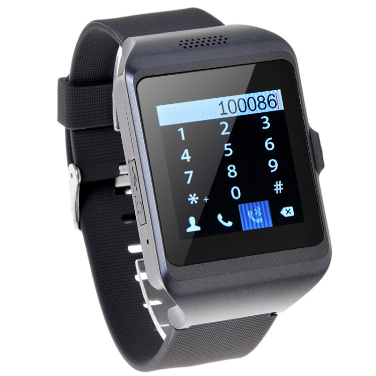 CL-W216 Upro3 GSM Smart Watch Phone, Pedometer / Sleep Monitor / Remote Capture / Bluetooth / FM Radio, Network: 2G(Black)